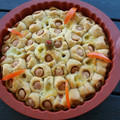 Cooksnap από tahitian στη συνταγή Λουκανικόπιτα στεφάνι