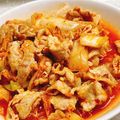 姚佩妘 的 泡菜炒豬肉 cooksnap
