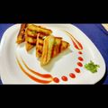 Rajani Gupta's cooksnap of when they made Veg sandwiches.