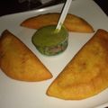 El cooksnap de Javier cuando hizo Empanadas de maíz amarillo rellenas de carne molida.