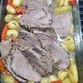 El cooksnap de Claudia Maria Andrade Arosemena cuando hizo Colita de cuadril al horno con papas.