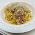 El cooksnap de Marieta cuando hizo Pasta carbonara auténtica 🇮🇹🥚🧀🧅🥓.