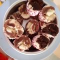 Cooksnap dari Pinky Sweet untuk resep Bolu Kukus Zebra irit 1 Telur
