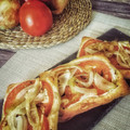 El cooksnap de Encarna Pérez (La Cocina De Encarni) cuando hizo Tostas de hojaldre con tomate.