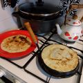 El cooksnap de Euge Schiavoni cuando hizo Panqueques sin gluten.