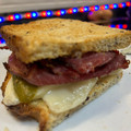 El cooksnap de Marta cuando hizo Sándwich de pastrami.