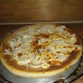 El cooksnap de Natalia cuando hizo Variedades de pizza: Fugazetta.
