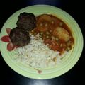 El cooksnap de Aldana Ricotera cuando hizo Estofado de albóndigas de pollo.