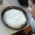 El cooksnap de Anita González cuando hizo Torta María Luisa (torta Rogel o de capitas).