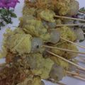 Cooksnap dari intan unamari untuk resep Sate cilok gulung telur