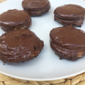 El cooksnap de María Alicia cuando hizo Alfajores mendocinos arlequinescos.