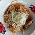 Cooksnap dari Rosa Lawarti untuk resep Spaghetti Kornet Bolognese (#PR_Pasta)