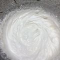 El cooksnap de Maria Paz Dominguez/ @pacitamama en instagram cuando hizo Merengue suizo/francés al microondas.