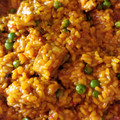 El cooksnap de Carolina cuando hizo Paella valenciana vegana.