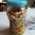 El cooksnap de Victoria Chirife cuando hizo Porotos en escabeche.