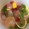 Amberlee's cooksnap of when they made SUMMER COOLING STRAWBERRY LEMONADE.