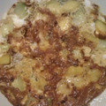 El cooksnap de Elenita Moscú cuando hizo Tortilla de calabacín con soja y curry.