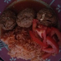 El cooksnap de Nela Sáenz cuando hizo Albóndigas rellenas con queso philadelphia.