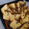 Cooksnap dari shelly aprilyana untuk resep Resep Bolu Jadul/ Marmer Cake Loyang 24 cm Takaran Sendok dengan Oven Tangkring