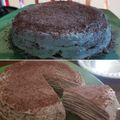Cooksnap dari Rizky Amalia untuk resep Mille Crepes Cokelat praktis & mudah