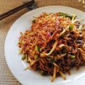 Cooksnap Julia ALeen Aireish semasa beliau membuat Mee Goreng Mamak Ummi style.