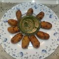 Vandana Johri का कुकस्नैप जब उन्होंने सूजी आलू के हार्ट बाइटस (Heart bites of semolina potato) बनाया था।