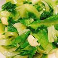 水晶姊姊 的 蠔油福山萵苣｜素食 cooksnap