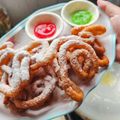 รูป Cooksnap ของ ตาโต หัวเหม่ง เมื่อเขาทำ ชูโรส(ปาท่องโก๋สเปน)