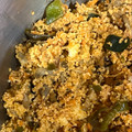 El cooksnap de Lucía cuando hizo Couscous con verduras y atún.