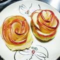白白 的 玫瑰花蘋果派 cooksnap