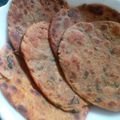 Bindi Shah's cooksnap of when they made જુવાર બાજરી ના તીખા મસાલા રોટલા (Jowar Bajari Masala Rotla Recipe In Gujarati).