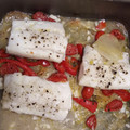 El cooksnap de Ana Barco cuando hizo Bacalao fresco al horno.