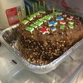 natasha johnston's cooksnap of when they made German Chocolate Cake.
