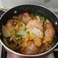 El cooksnap de Ariel Arroyo Roa cuando hizo Tutos de pollo escabechados.