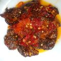 Cooksnap dari Danna untuk resep Dendeng Paru Balado