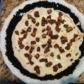Brandon Johnson's cooksnap of when they made Stacy's Peanut Butter Pie.