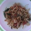 Cooksnap dari Nurina Dwiyantoro untuk resep Tauge Kemangi Sambal Terasi