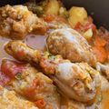El cooksnap de Macarena Sánchez cuando hizo Estofado de pollo con patatas y verduras.