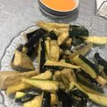 El cooksnap de J Ignacio C B cuando hizo Palitos de berenjena.