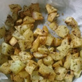 El cooksnap de Karina Broemser cuando hizo Papas al horno saborizadas.
