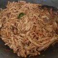 Cooksnap dari Dedek henny kusrina untuk resep Ayam suwir ala hajatan