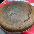 El cooksnap de Yotsuba Amai cuando hizo Bizcocho de plátano y chocolate sin gluten en panificadora Moulinex.