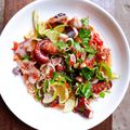 Cooksnap của Thu Mèo khi họ làm theo món Bạch tuộc sốt Thái