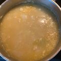 El cooksnap de Guillermo N cuando hizo Caldo verde portugués.
