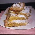 El cooksnap de Virgi cuando hizo Brownie de Chocolate Blanco con Almendra.