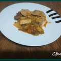 El cooksnap de Cris Fuentes Mendez cuando hizo Filetes de lomo de cerdo con verduras.
