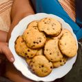 El cooksnap de Fernanda Huamani Culqui cuando hizo Galletas choco chips.