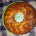 El cooksnap de Gabi cuando hizo Tarta de manzana invertida.