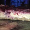 El cooksnap de Gisele Farfán cuando hizo Cheesecake fit y postre light fácil. Con frambuesas y frutillas.