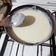 El cooksnap de Guillermo Argañaras cuando hizo Salsa bechamel.